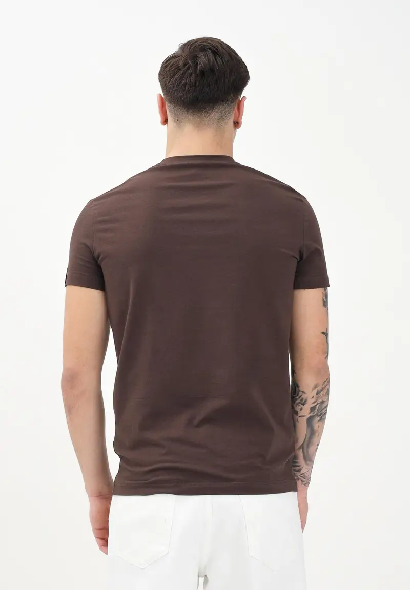 Dsquared2 T-shirt Uomo Marrone 919547 miniatura 2