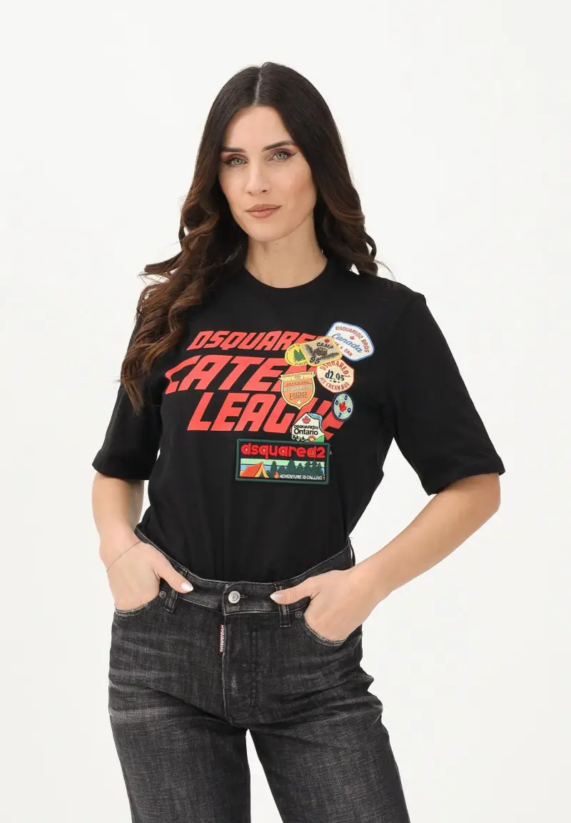 Dsquared2 T-shirt Donna 4094665 miniatura 2