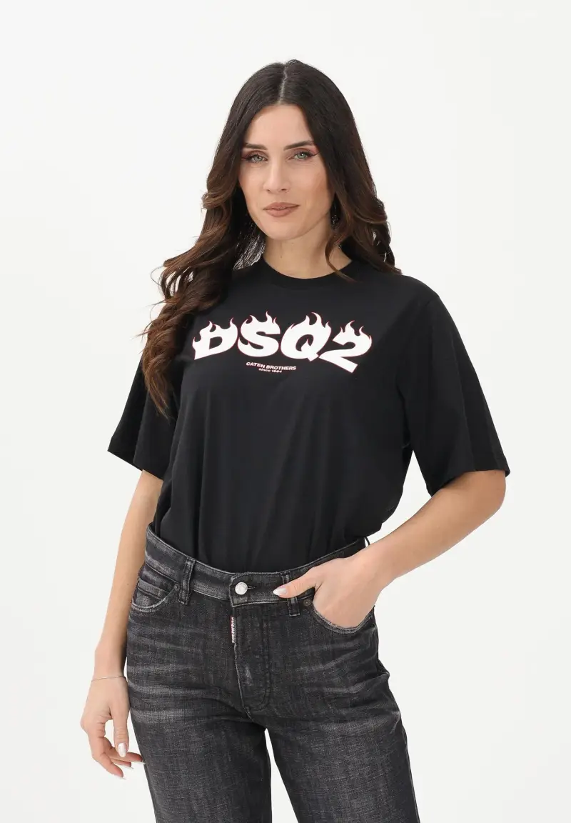 Dsquared2 T-shirt Donna 4094646 miniatura 2