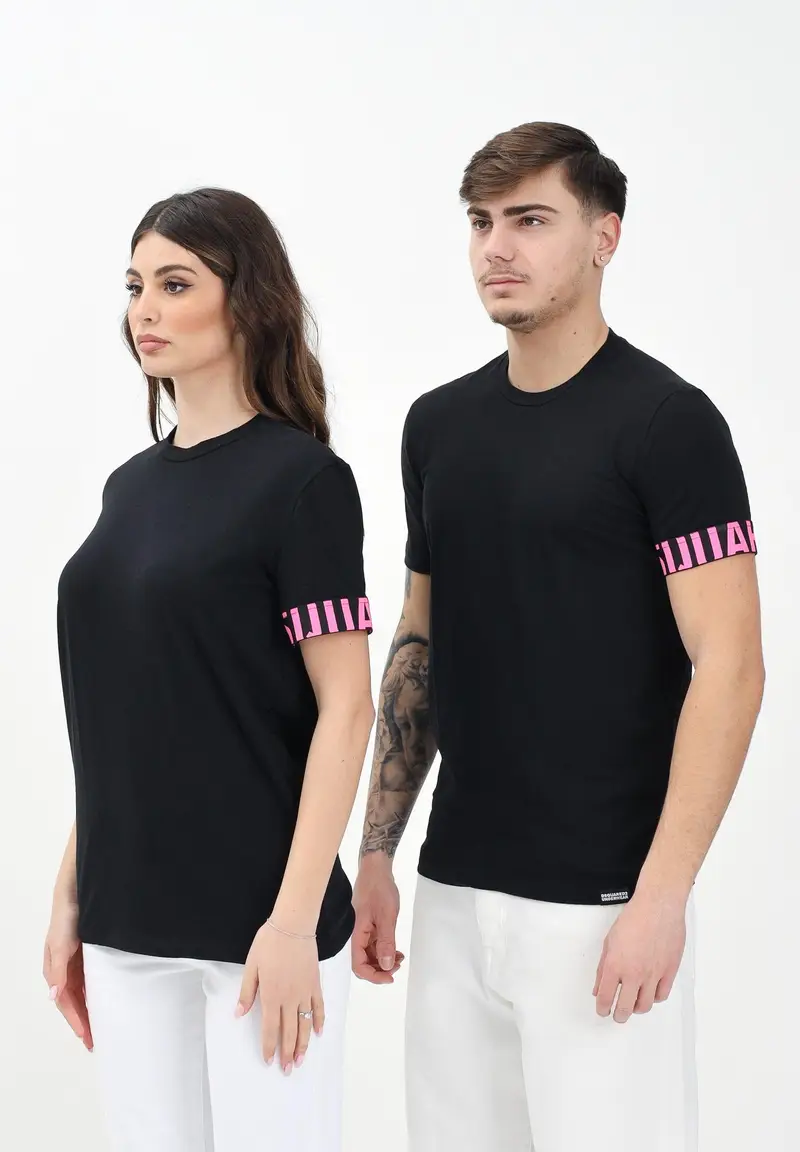Dsquared2 T-shirt Uomo Fucsia 949873