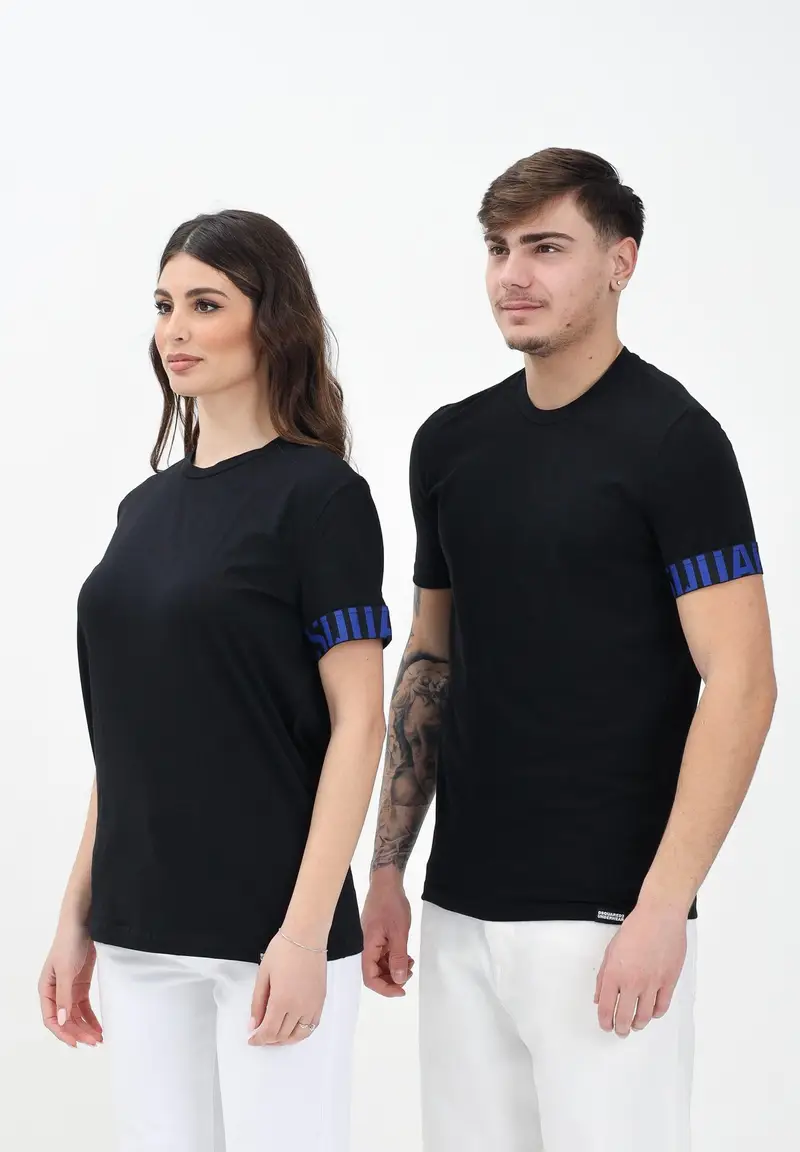 Dsquared2 T-shirt Uomo Blu 1345246
