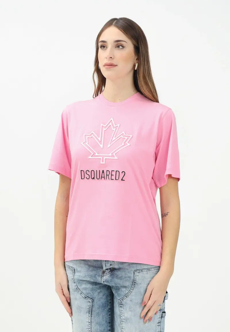 Dsquared2 T-shirt Donna Rosa 3103445