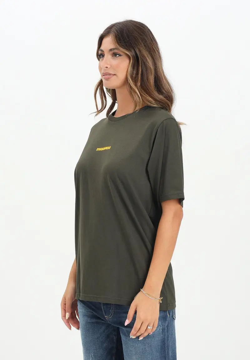 Dsquared2 T-shirt Donna Verde 2187889