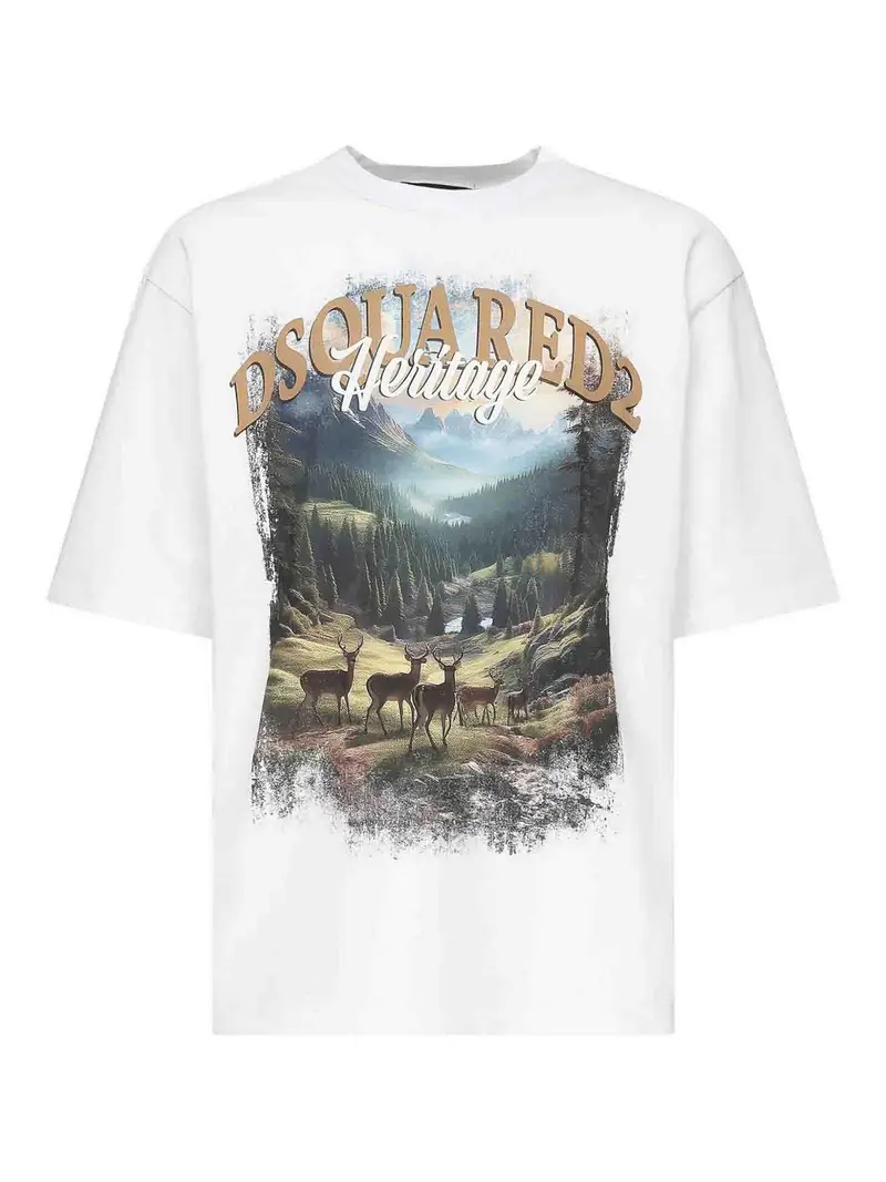 Dsquared2 T-shirt Bianco 3855702