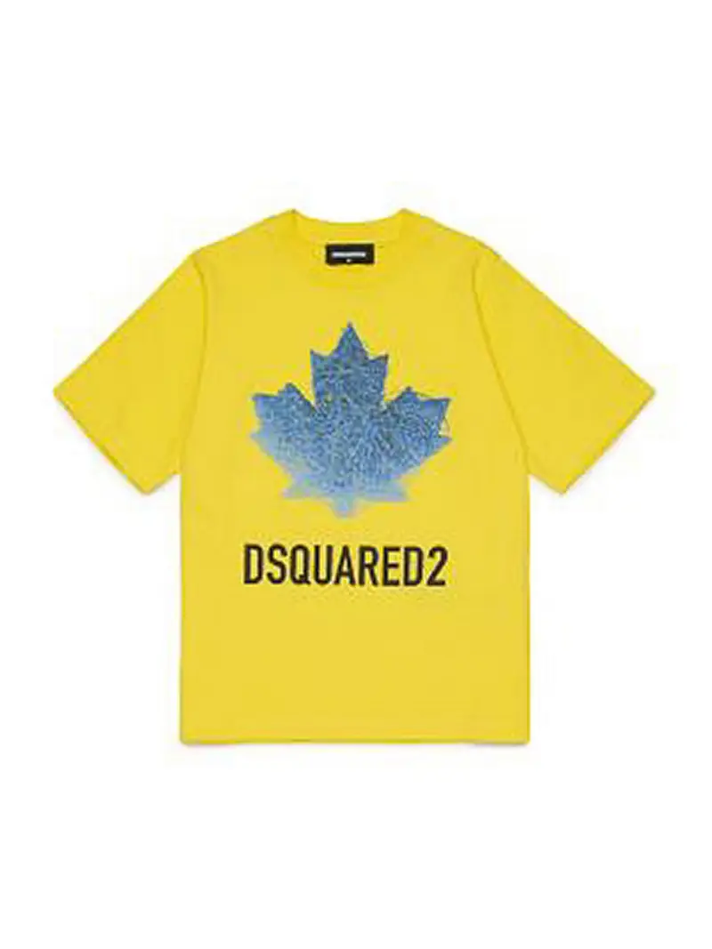Dsquared2 T-shirt Giallo 3999631