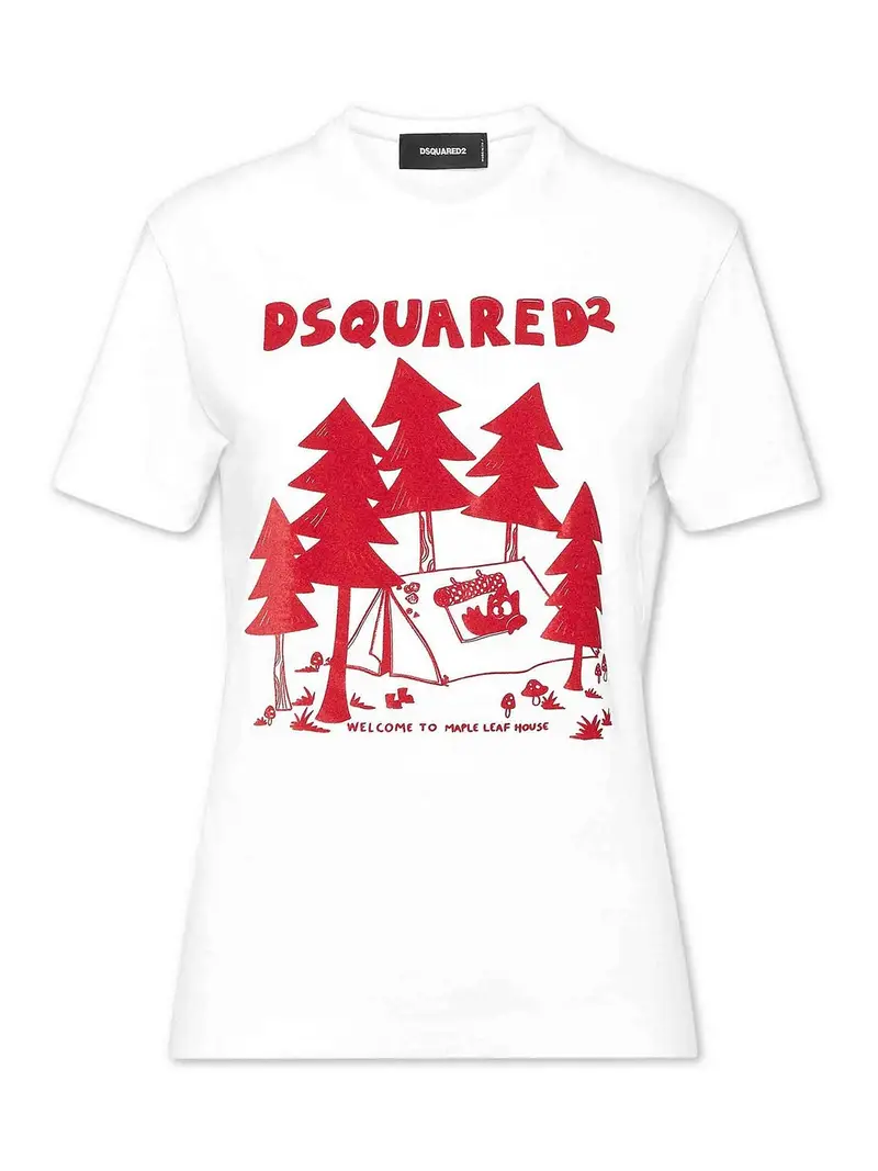 Dsquared2 T-shirt Bianco 4106912