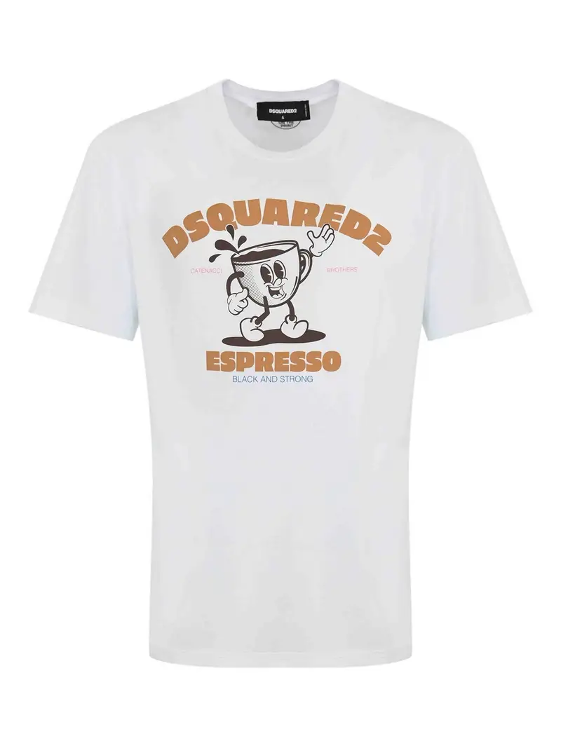 Dsquared2 T-shirt Bianco 3443241