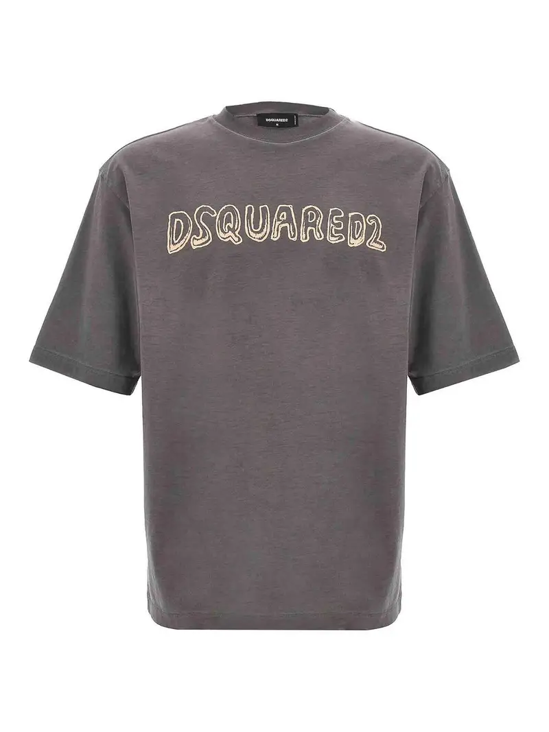 Dsquared2 T-shirt Grigio 3295109