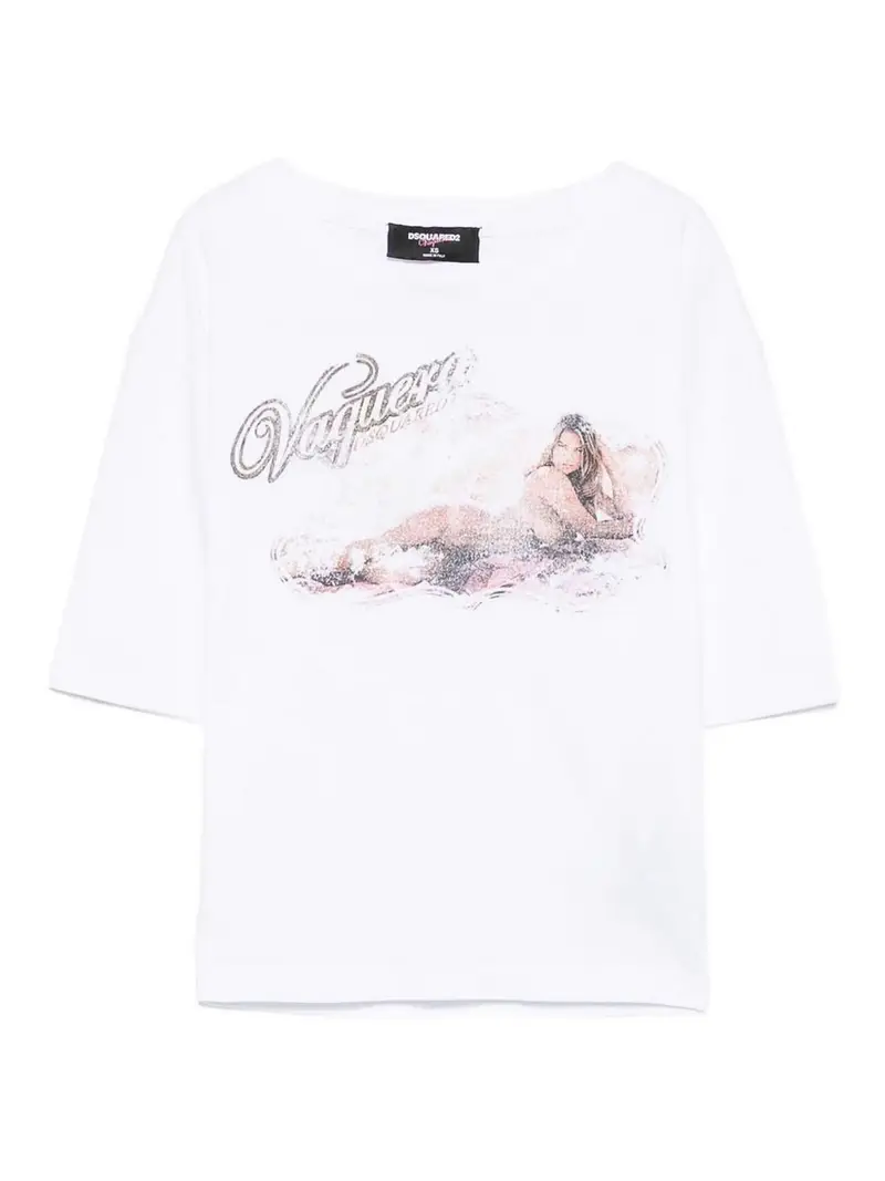 Dsquared2 T-shirt Bianco 3996561