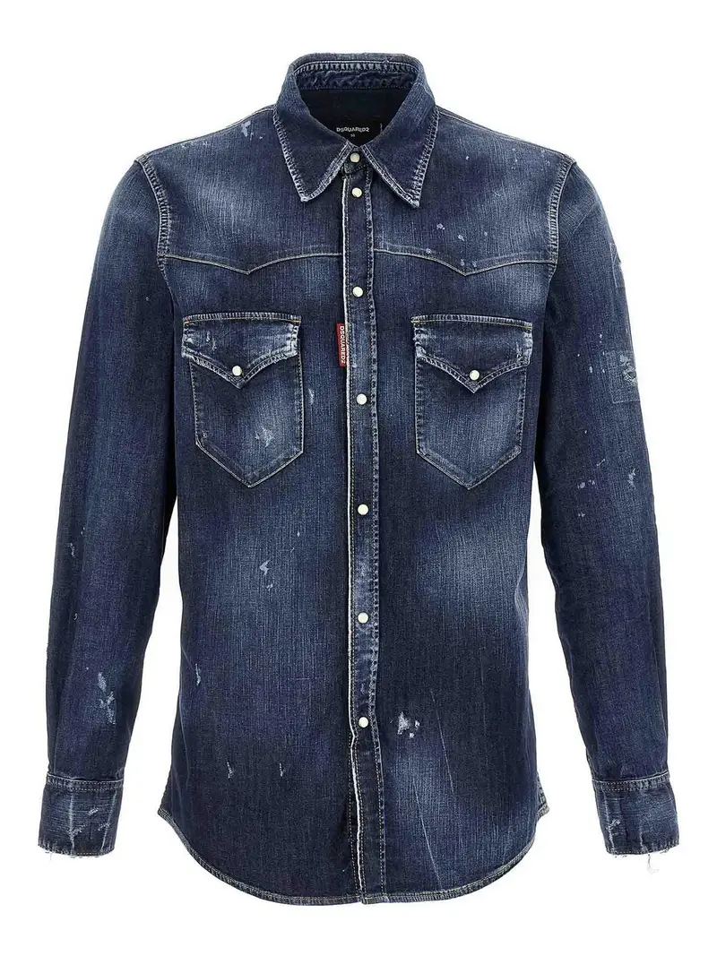 Dsquared2 T-shirt Denim 3277715