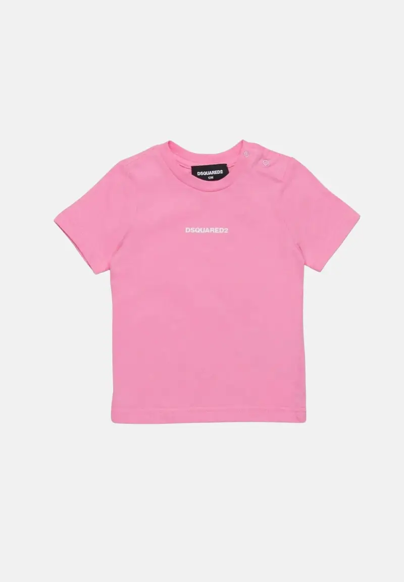 Dsquared2 T-shirt Neonato Rosa 3103554