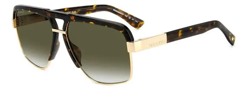 Dsquared2 Occhiali da sole Uomo Oro 849611