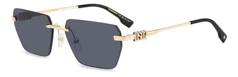 Dsquared2 Occhiali da sole Uomo Oro 849968