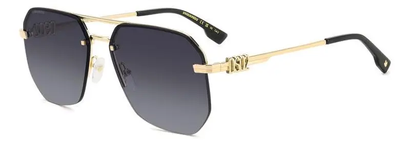 Dsquared2 Occhiali da sole Uomo Oro 850534