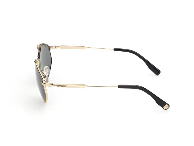 Dsquared2 Occhiali da sole Uomo Oro 879555 miniatura 2