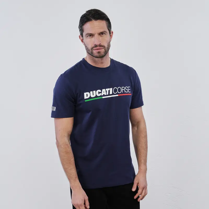DUCATI CORSE T-shirt Uomo Blu 2661778