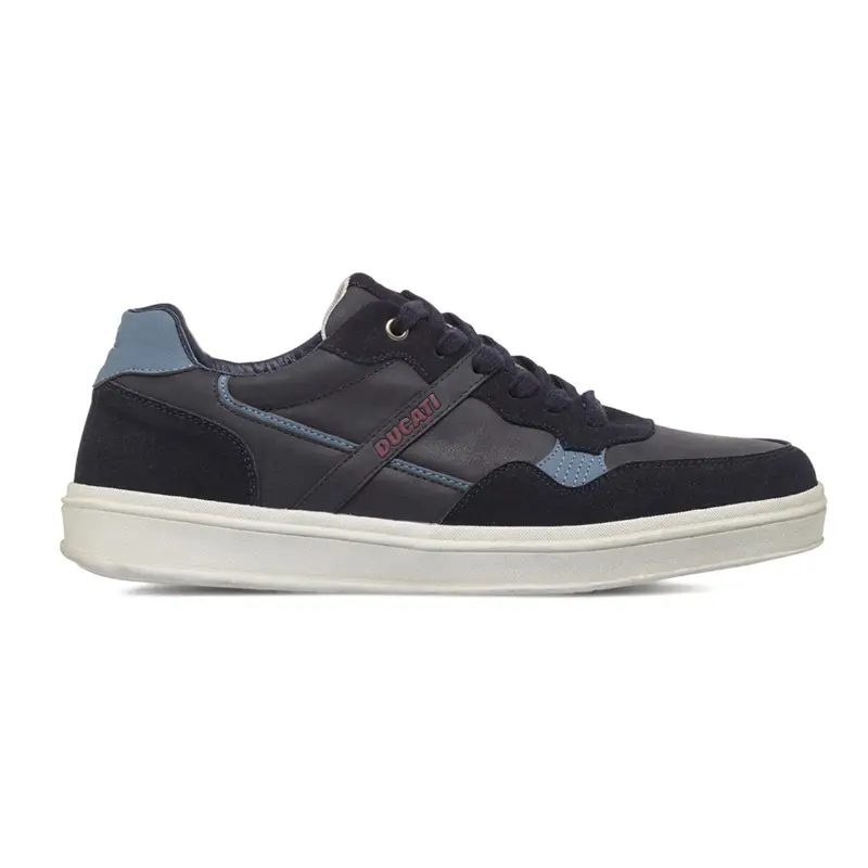 Sneakers blu da uomo con logo