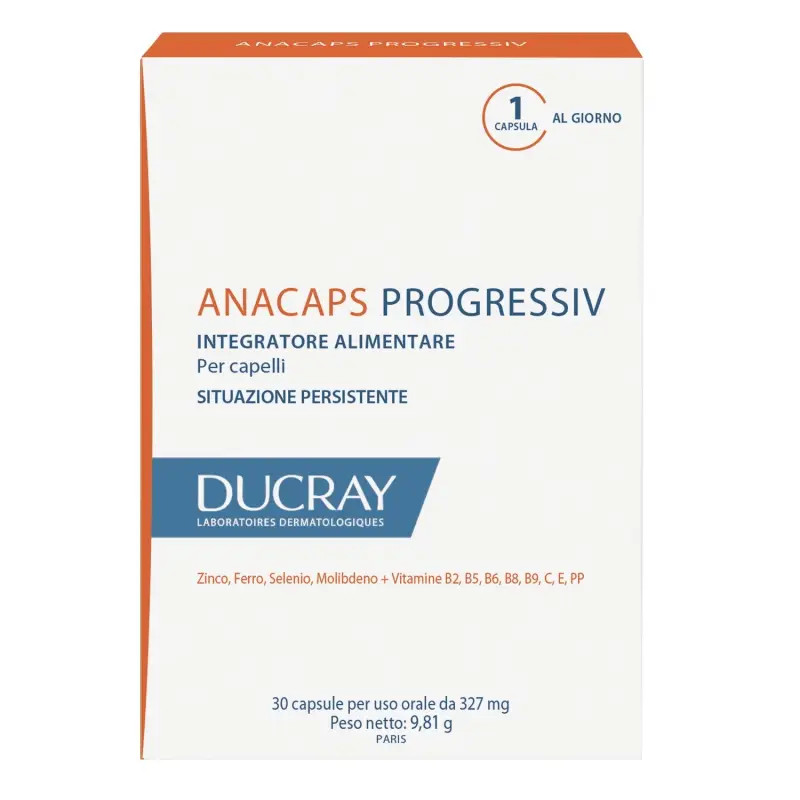Anticaduta Anacaps - progressiv - Integratori capelli