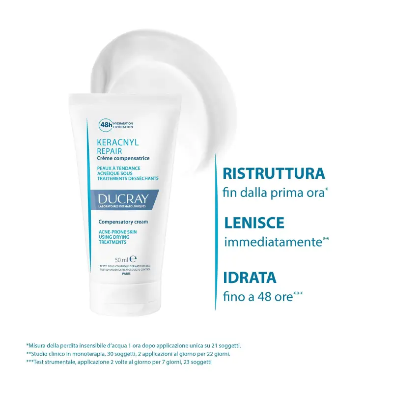 Keracnyl REPAIR - Crema compensatrice - Crema idratante viso miniatura 2