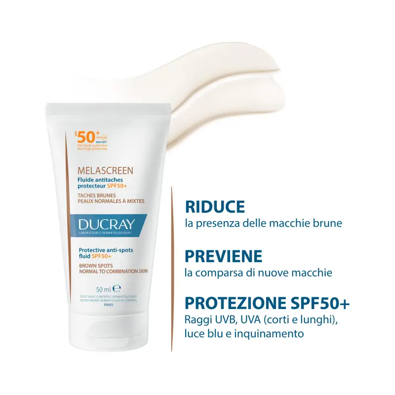 Melascreen Fluido anti-macchie protettivo SPF50+ - Protezione solare viso miniatura 3