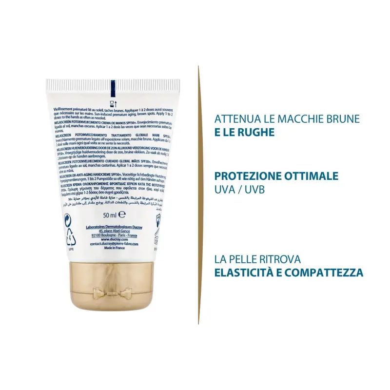 Melascreen Foto-invecchiamento trattamento globale mani SPF50+ - Crema mani miniatura 4