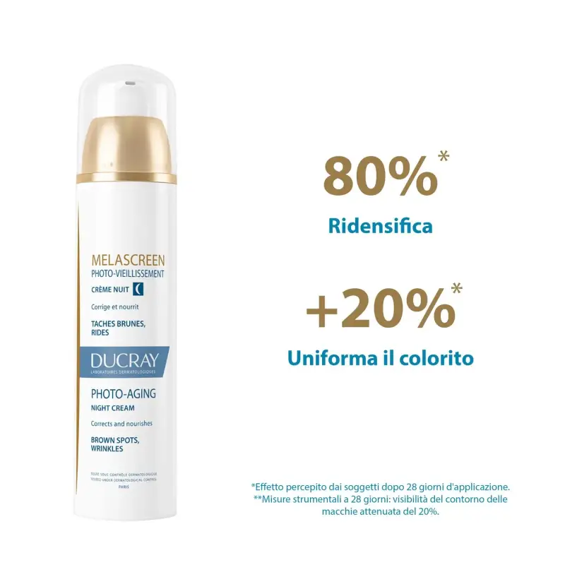 Melascreen Fotoinvecchiamento Crema notte - Crema antimacchie viso miniatura 5