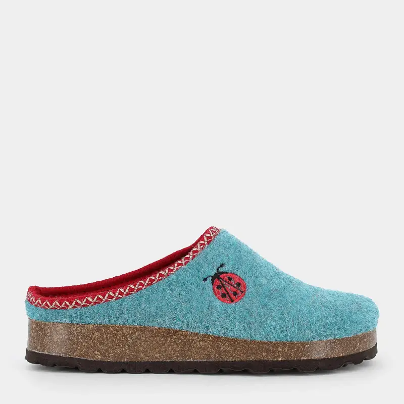 Ciabatte Dune Verdi da Donna, azzurro