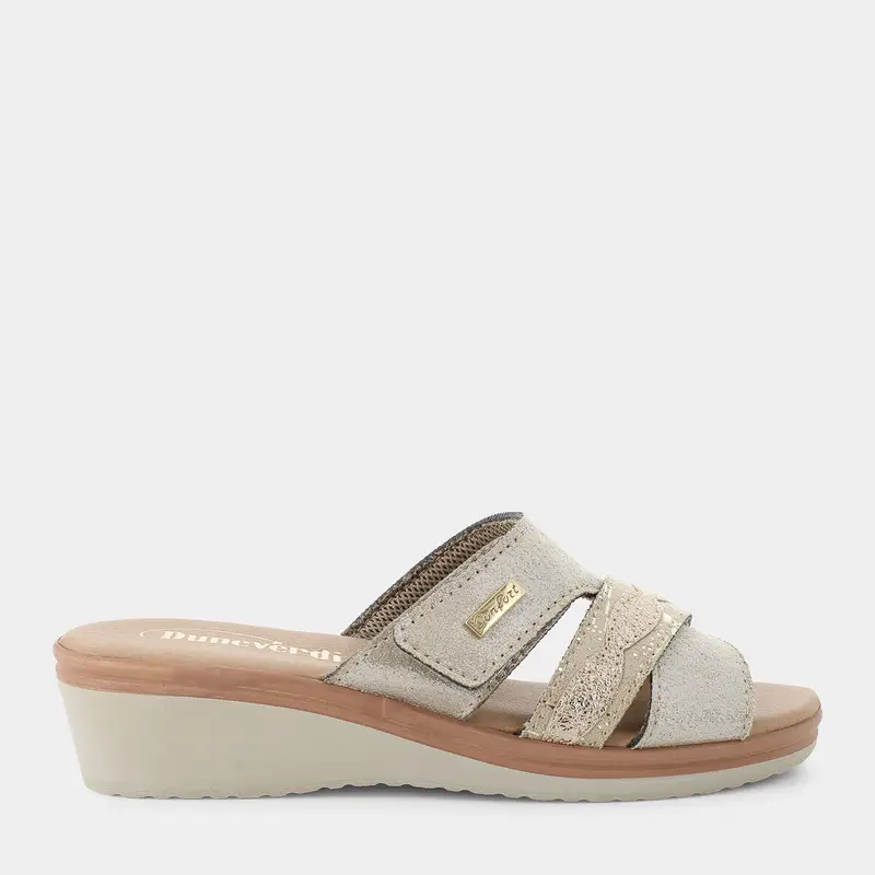 Ciabatte Dune Verdi da Donna, beige