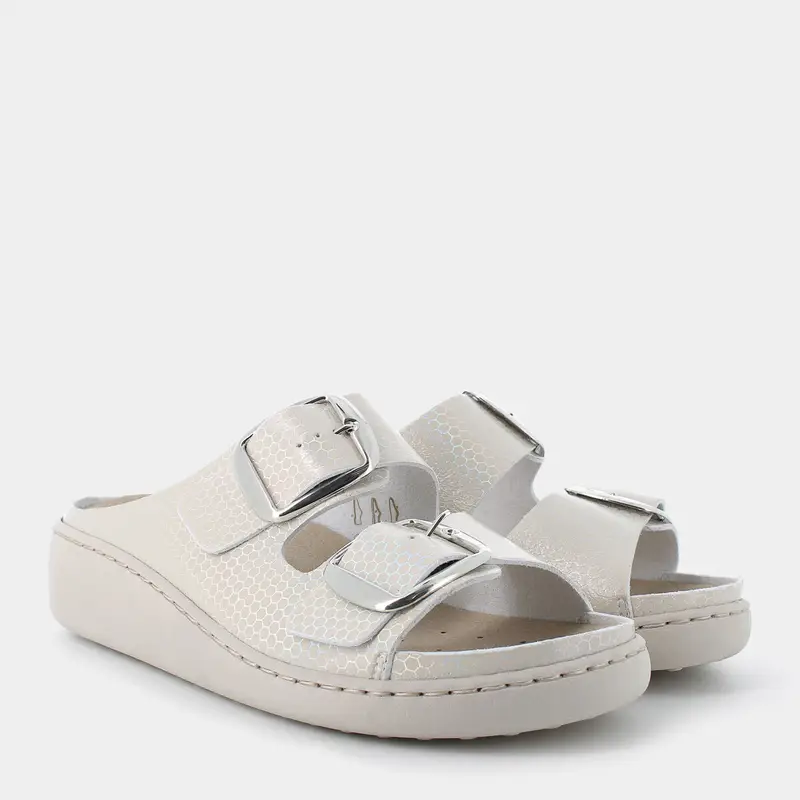 Ciabatte Dune Verdi da Donna, bianco miniatura 2