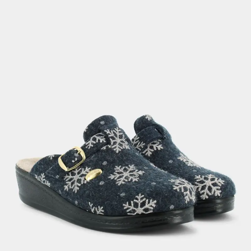 Ciabatte Dune Verdi da Donna, blu miniatura 2