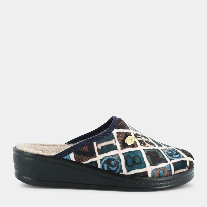 Ciabatte Dune Verdi da Donna, blu