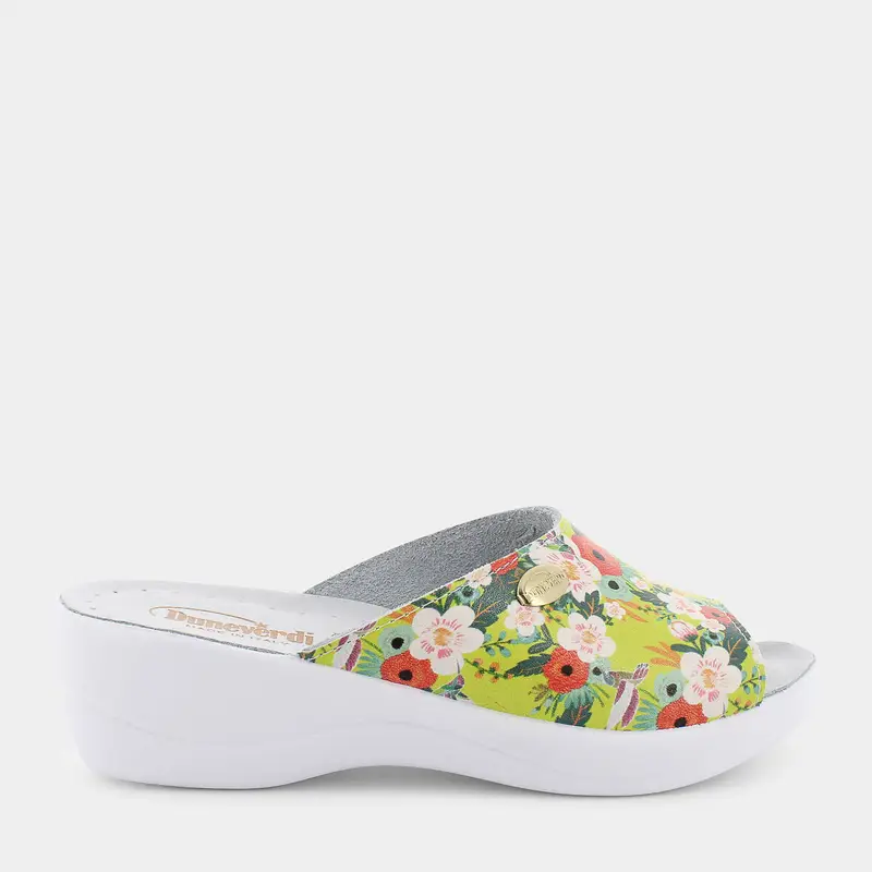 Ciabatte Dune Verdi da Donna, giallo