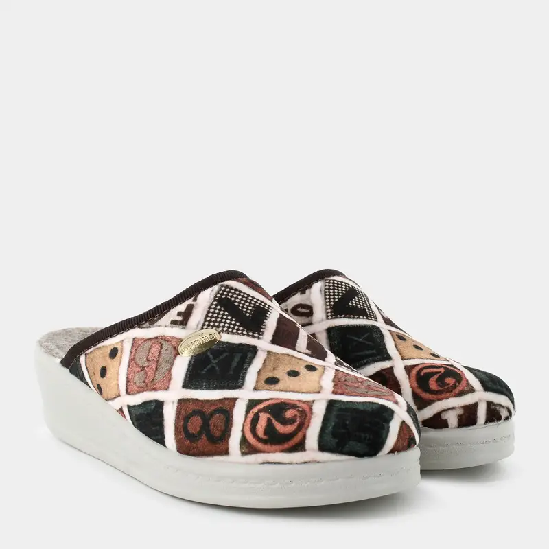 Ciabatte Dune Verdi da Donna, marrone miniatura 2