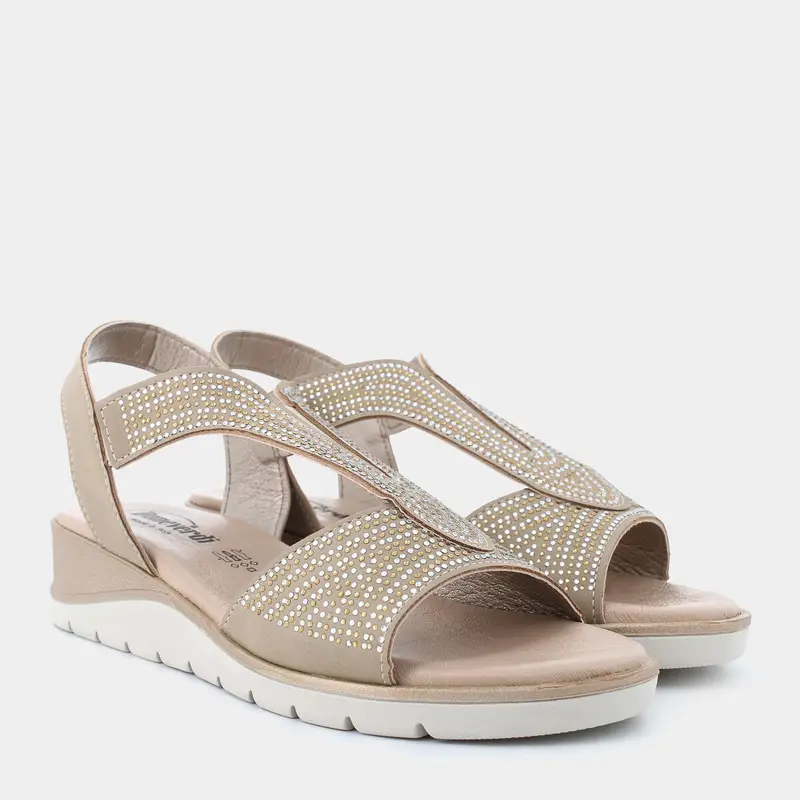 Ciabatte Dune Verdi da Donna, oro miniatura 2