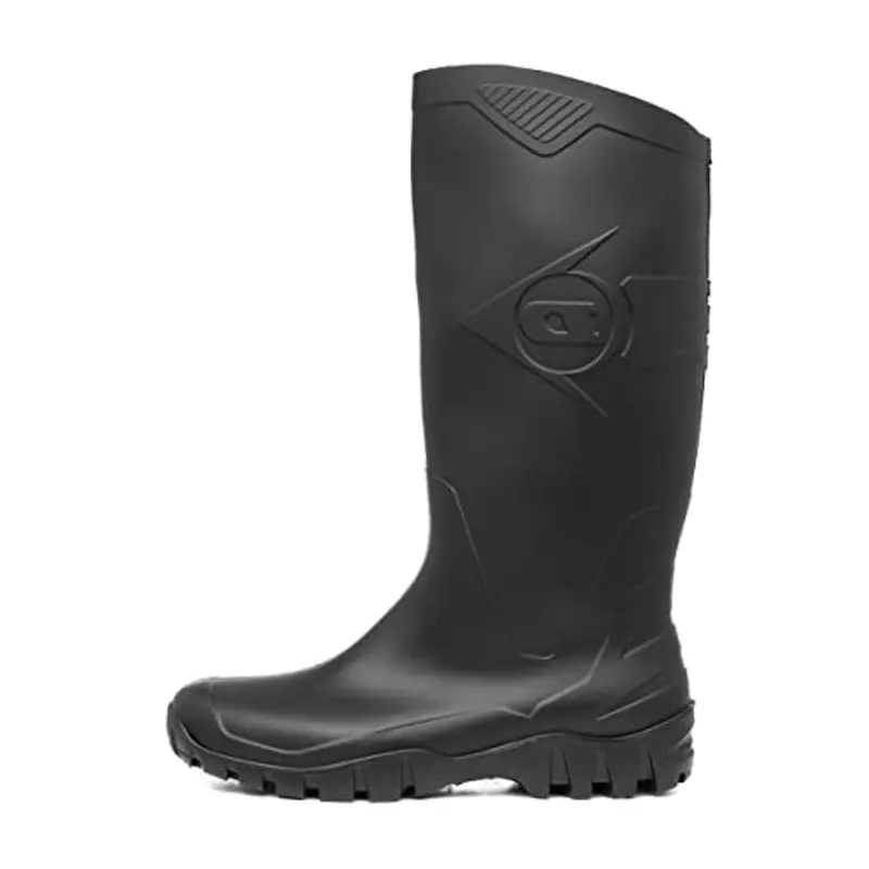 Dunlop Mens Dane Wellingtons Camminare Stivali Verde, Verde, 46