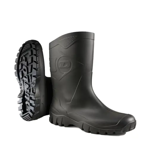 DUNLOP Protective Footwear, K500011, Dee Calf, Nere, Taglia 38 EU