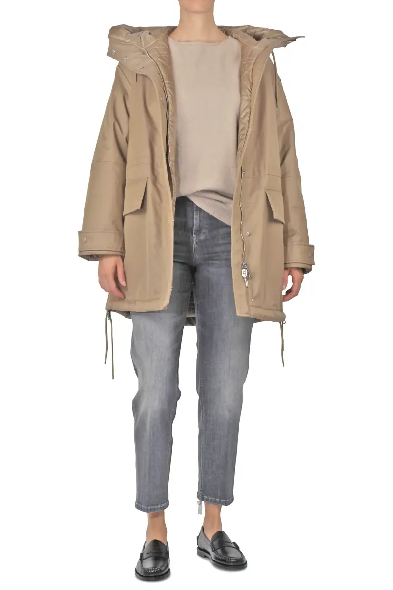 Parka imbottito - 440848 - Nocciola miniatura 2