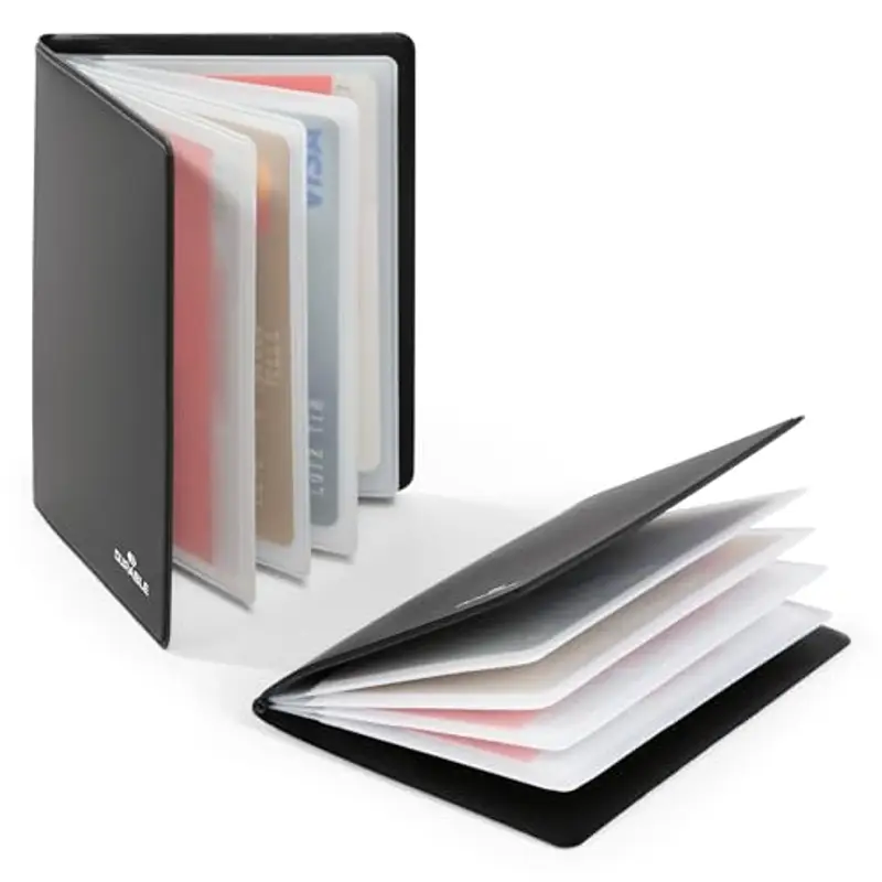 Durable Porta carte di credito Nero 1226282