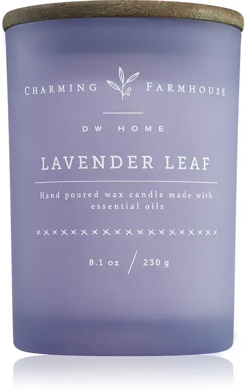 Charming Farmhouse Lavender Leaf candela profumata 230 g