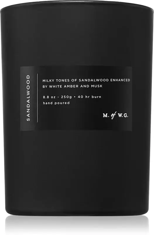 M. Of W.G. Sandalwood Candela Profumata 250 G