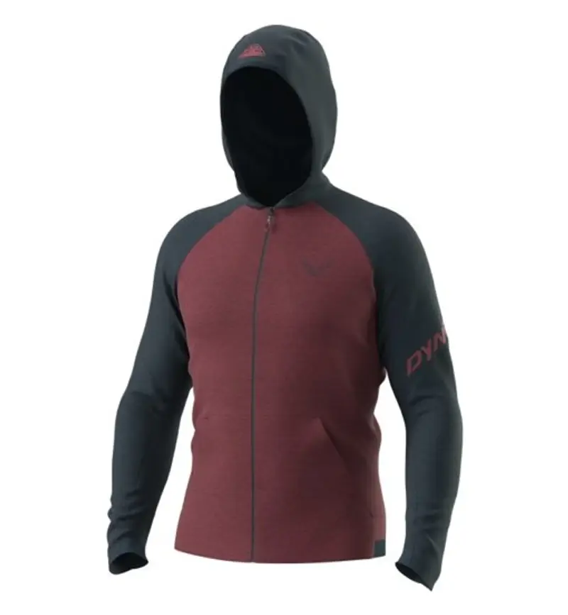 24/7 Ptc Zip Hoody - felpa con cappuccio - uomo Dark Red