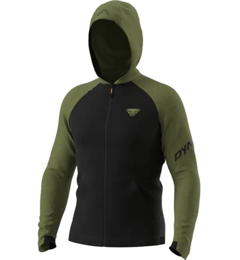 24/7 Ptc Zip Hoody M - felpa con cappuccio - uomo Green