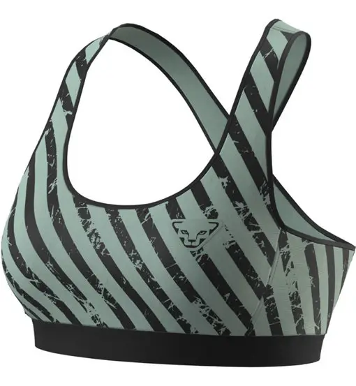 Alpine Graphic W - reggiseno sportivo alto sostegno - donna Green