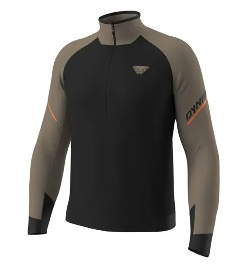 Alpine L/1/2 Zip M - maglia a maniche lunghe - uomo Black