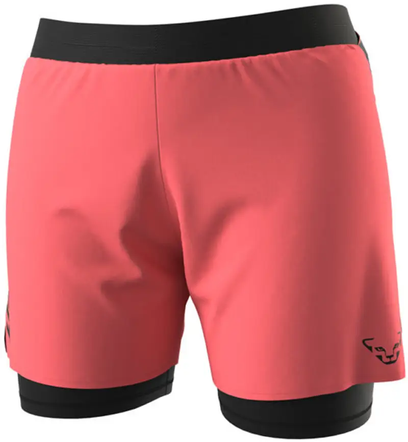 Alpine Pro 2/1 W - pantaloni trail running - donna Black