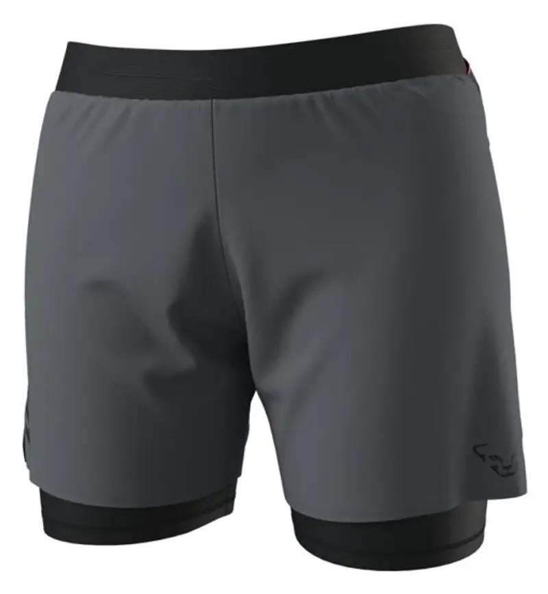 Alpine Pro 2/1 W - pantaloni trail running - donna Dark Grey