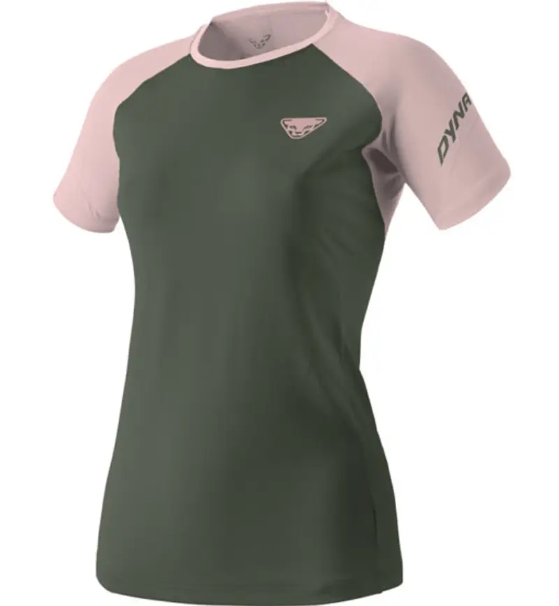 Alpine Pro - maglia trail running - donna Green