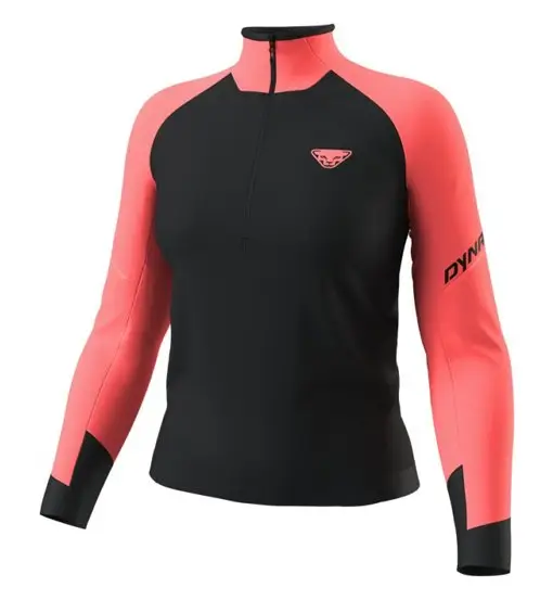 Alpine S 1/2 Zip W - maglia a maniche lunghe - donna Black