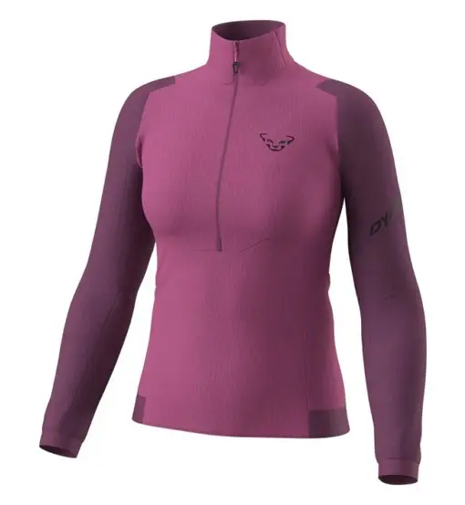 Blacklight Thermal 1/2 W - felpa in pile - donna Pink