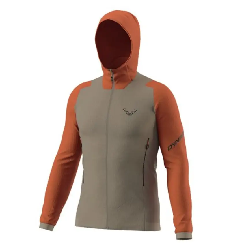 Blacklight Thermal Hooded M - felpa in pile - uomo Brown